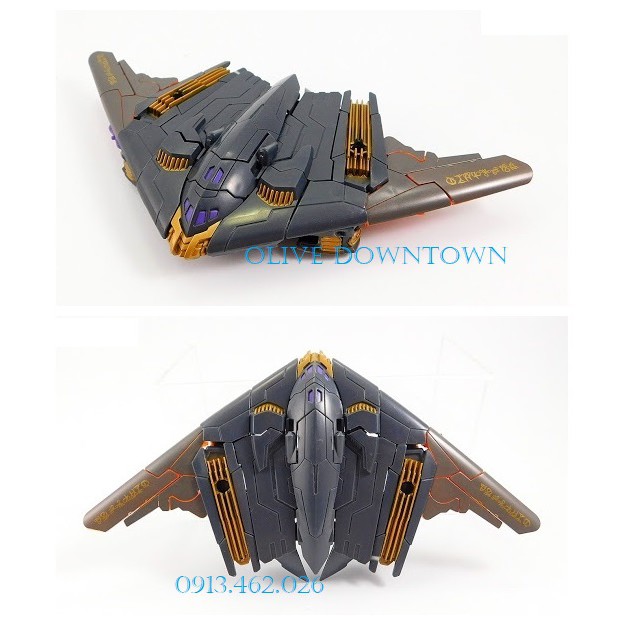 🔥 MEGATRON 13cm lắp ráp thành máy bay phản lực - TRANSFORMERS dòng Mission To Cybertron Deluxe Class