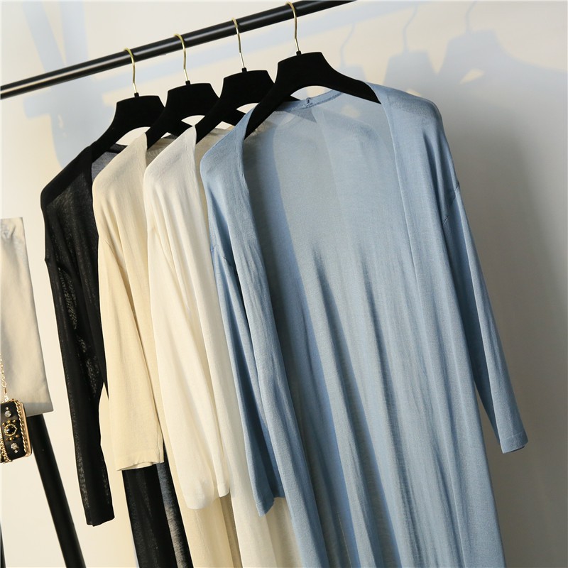 Áo khoác cardigan SUXI tay dài chống nắng thời trang