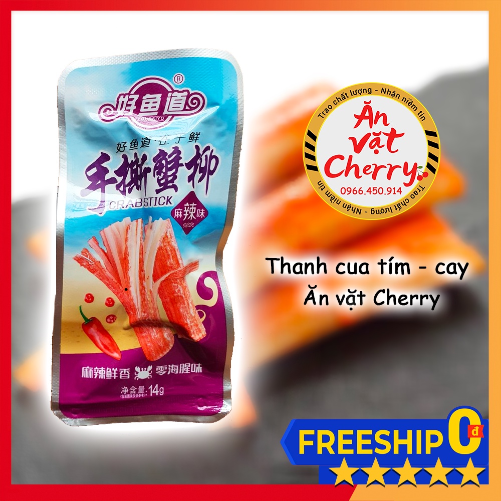 THANH CUA tẩm sốt siêu ngon ăn liền [Ăn Vặt Cherry] | BigBuy360 - bigbuy360.vn