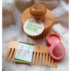 Bàn chải khô tẩy da chết the body shop round body brush