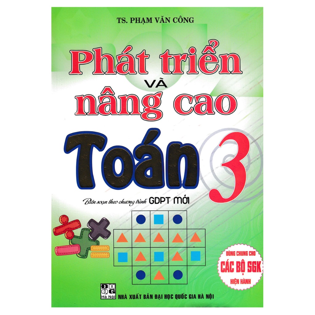 Sách - Phát Triển Và Nâng Cao Toán 3 (Biên Soạn Theo Chương Trình GDPT Mới)