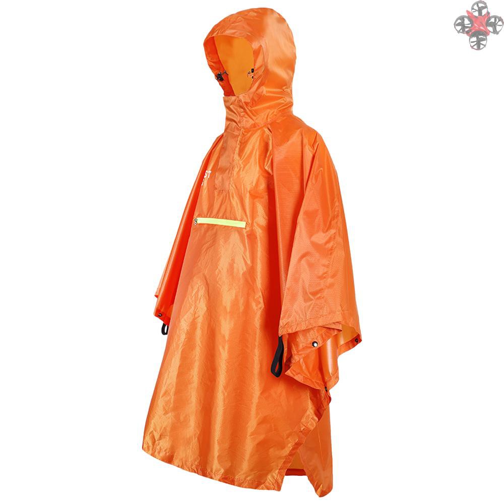 Áo mưa chui đầu chống nước với dải phản quang thời trang cho nam nữ