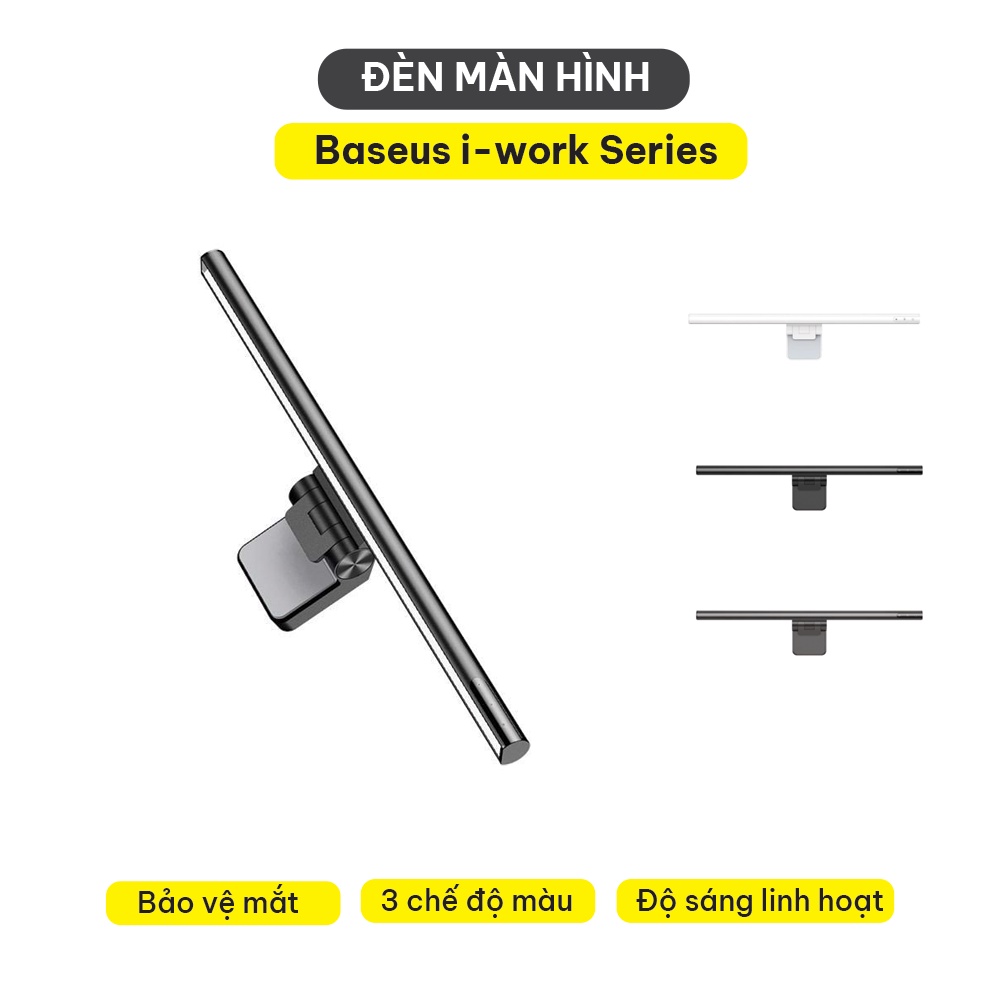 Đèn màn hình Baseus i-Work treo màn hình bảo vệ mắt