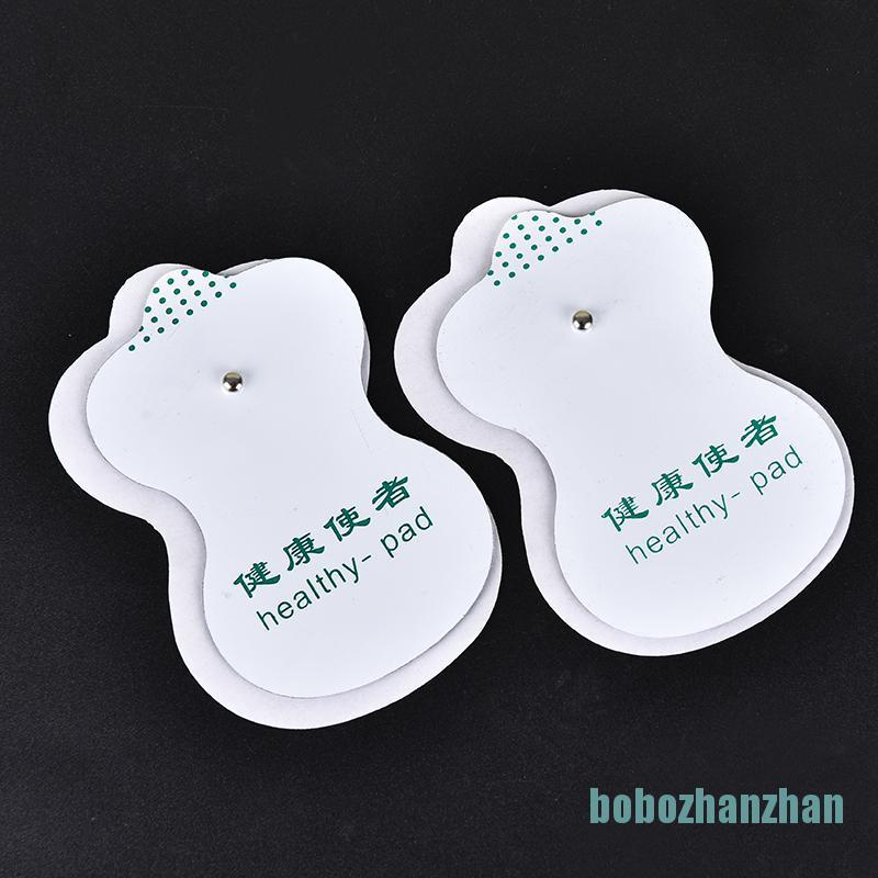 [bobozhanzhan]10pcs white electrode patch pads for digital therapy machine massager tools