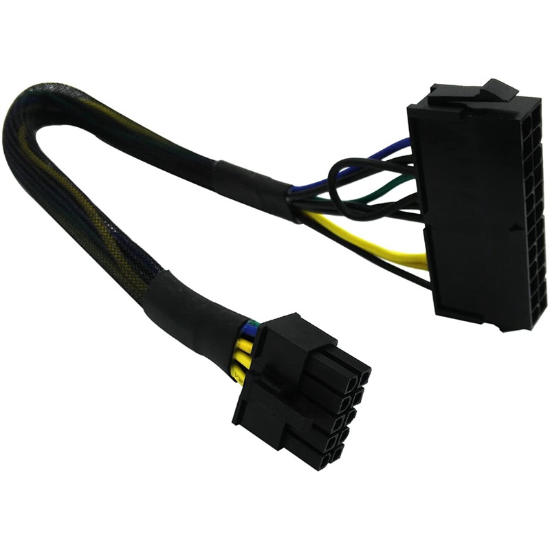 IBM Cáp Chuyển Đổi Nguồn 24 Pin Sang 10 Pin Atx Psu Cho Lenovo Pc Và Servers 12-inch