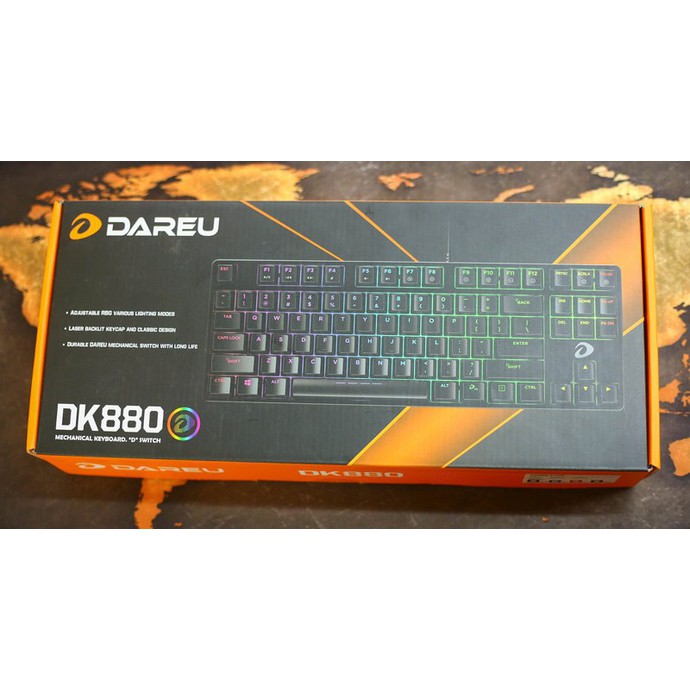 Bàn Phím Cơ DAREU DK880 - BH Mai Hoàng 09.2021