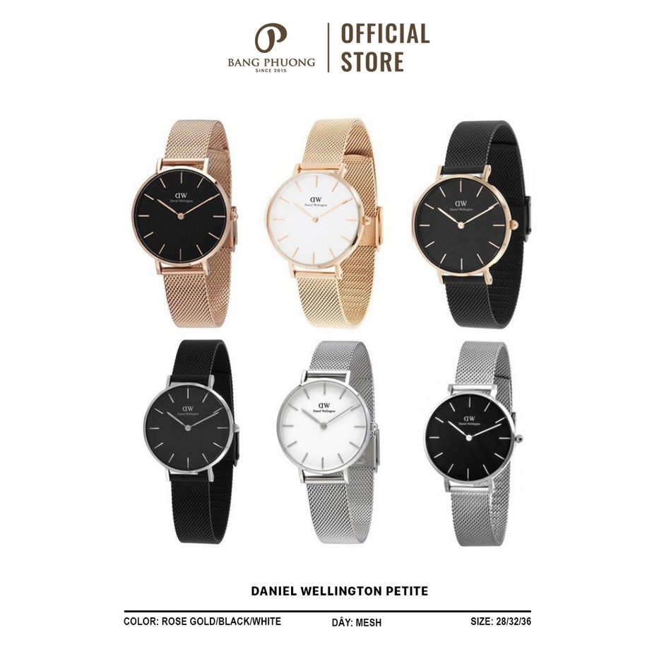Đồng hồ nữ Daniel Wellington Classic Petite Dây Mesh 28-36mm