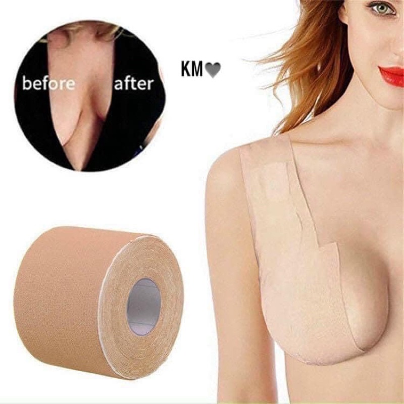 Miếng dán nâng ngực, cuộn dán ngực tạo được nhiều kiểu nâng ngực đa năng