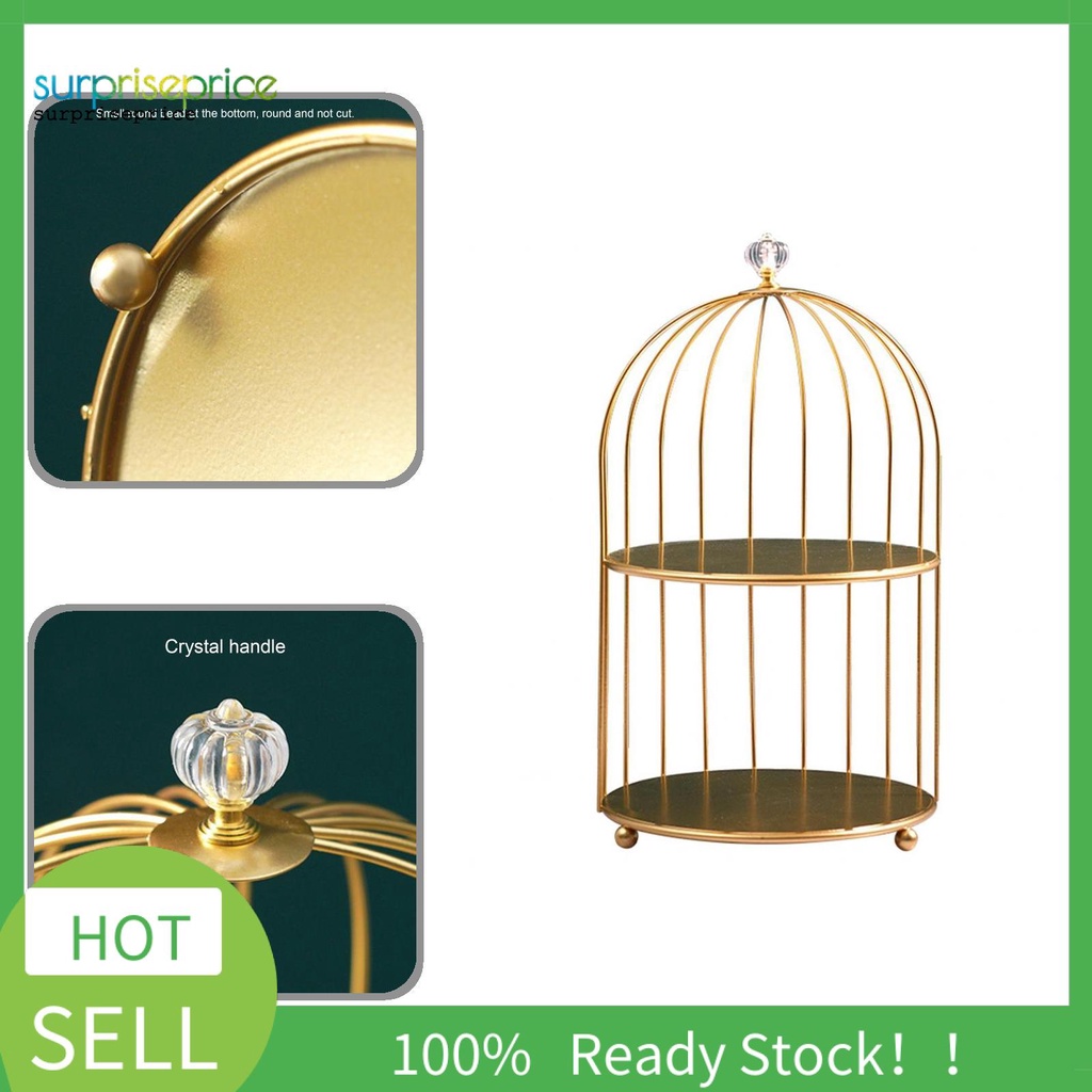 Kệ đựng mỹ phẩm có tay cầm sáng bóng tiện dụng cho gia đình