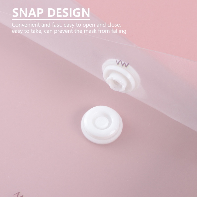 1 Túi Đựng Khẩu Trang Chống Bụi Chống Nước Họa Tiết Hoạt Hình Dễ Thương Nhỏ Gọn Cho Học Sinh