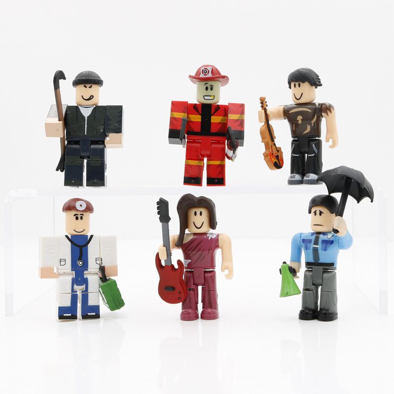 [Ready Stock] Roblox Game Figma Professional Civic Mermaid Playset Action Figure Kids Toy Gift
