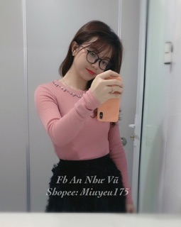 [SẴN] Áo len đính hạt HM - Authentic