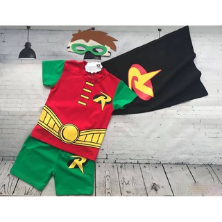 Đồ siêu nhân Robin cho bé trai từ 11kg - 28kg