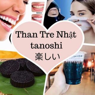 Bột than tre hoạt tính TANOSHI
