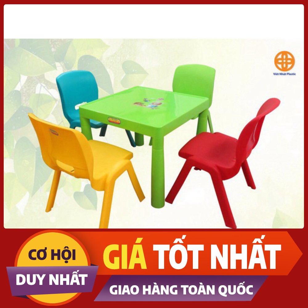 {Rẻ Vô Địch} Bộ bàn ghế học sinh t (1 bàn+2 ghế) ghế Gia Long Cao Cấp.