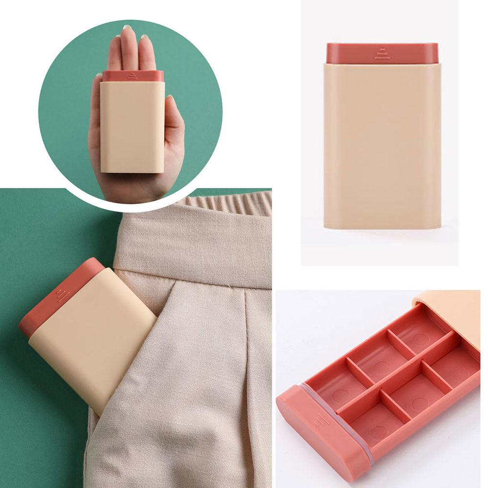 SJJL Hộp Đựng Thuốc Mini Chống Bụi Chất Lượng Cao