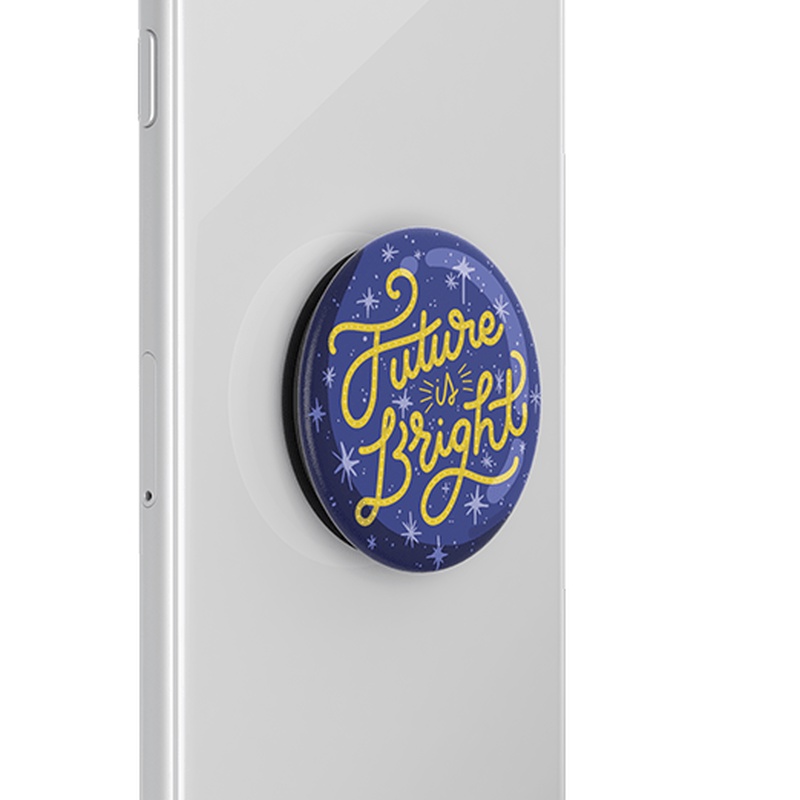 Giá đỡ điện thoại thông minh Popsockets Future is Bright BK - Hàng Chính Hãng