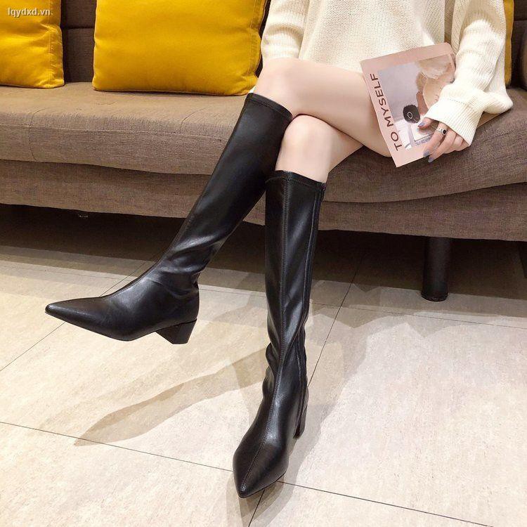 Giày bốt cao gót phong cách hàn quốc dành cho nữ | BigBuy360 - bigbuy360.vn