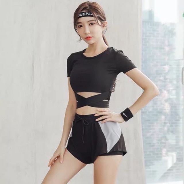 bộ tập gym-yoga -cao cấp vải thun -hàng quảng châu -chất co giãn 4 chiều (889)