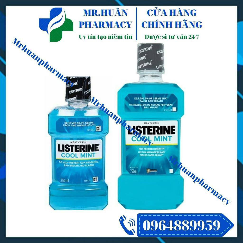 Nước súc miệng Listerine Cool Mint - Đem lại hơi thở thơm mát