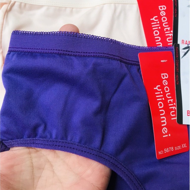 Quần lót nữ cạp cao Q5678 cho người từ 45kg 60kg mặc vừa from rộng 2XL