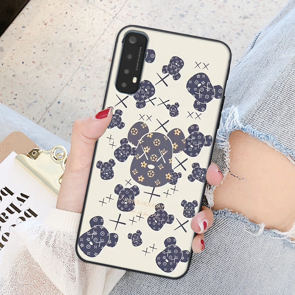 Ốp lưng Realme 7 in hình K@ws, Cool Be@r SIÊU NGẦU