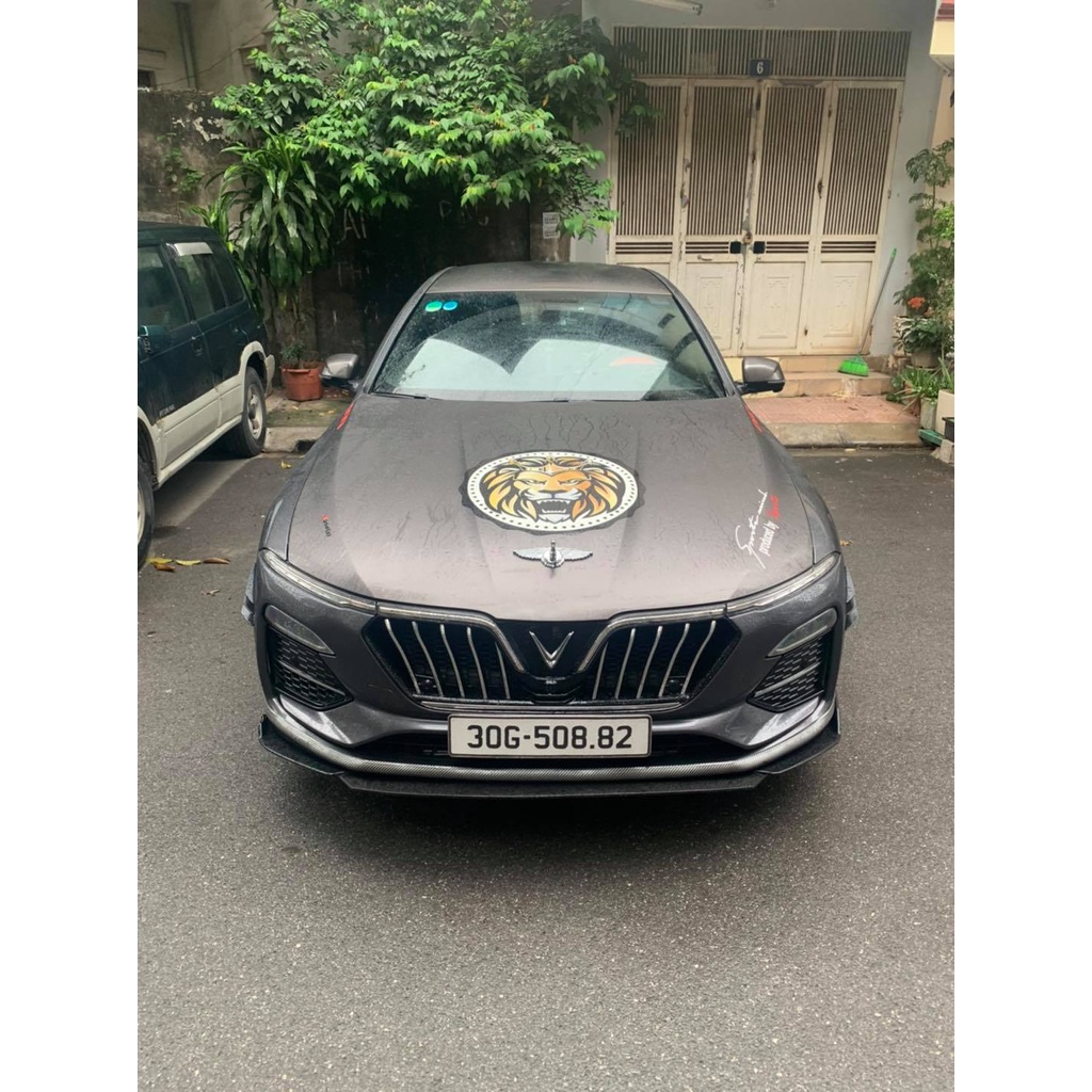 Lip trước/ lippo trước/ Cản trước lắp cho xe lux a