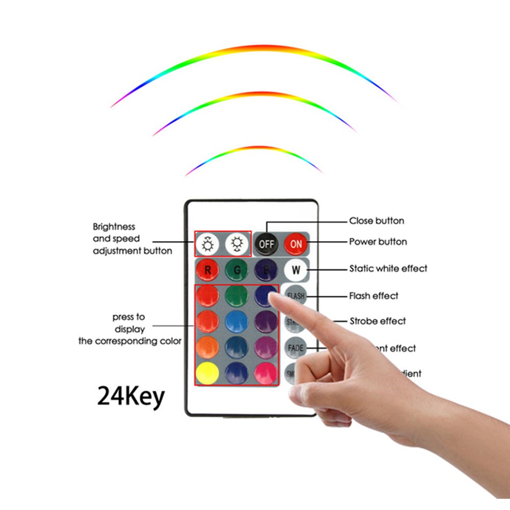 Dây đèn LED trang trí USB 3528 5m/ 4m/ 3m/ 2m/ 1m/ 0.5m