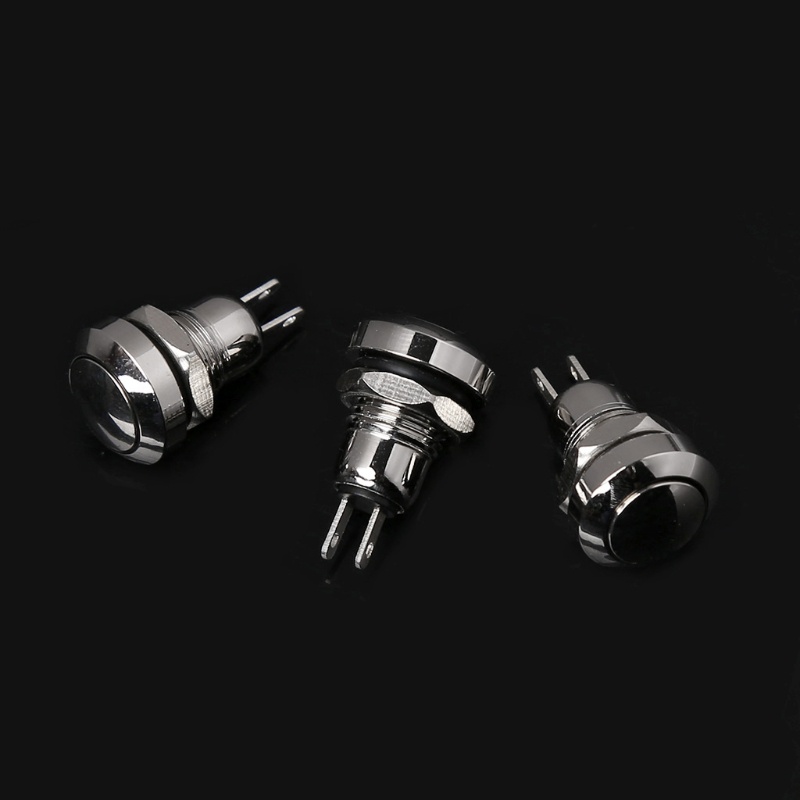Set 5 Công Tắc Nhấn Mini 8mm 1NO 2 Pin 3A 250V AC