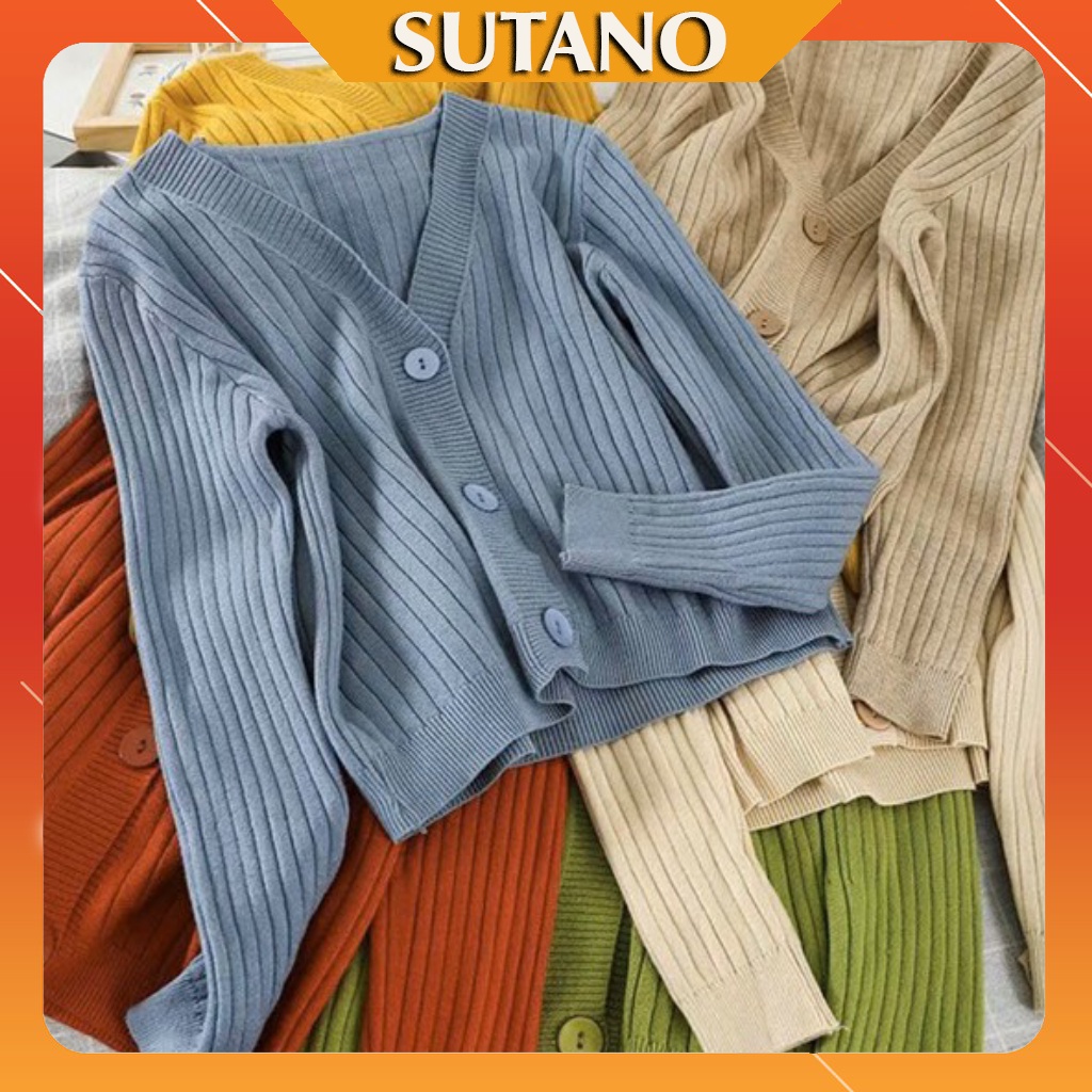 Áo Cadigan, Áo Len Nữ Hè Thu đông Chất Motoghi Hàng Quảng Châu A480 SUTANO | BigBuy360 - bigbuy360.vn