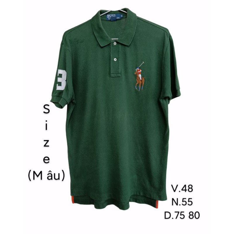 Polo "Raplauren" cooton Ngựa màu to