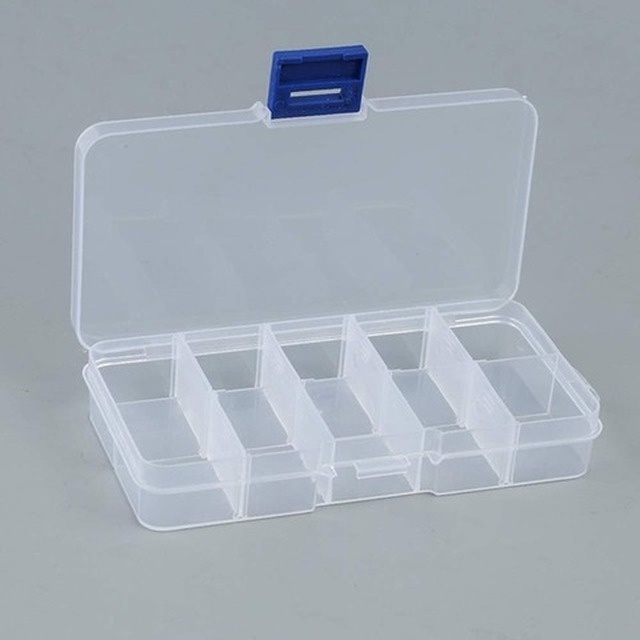 Hộp nhựa trong suốt đựng trang sức tiện lợi