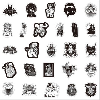 Gothic Stickers Miếng Dán Chống nước