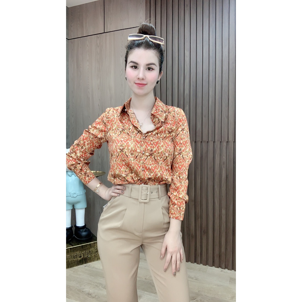 Quần baggy nữ Linbi màu đen kèm đai kiểu dáng thanh lịch, sang trọng Q3197