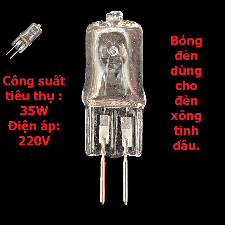 Bóng đèn xông tinh dầu, bóng halogen