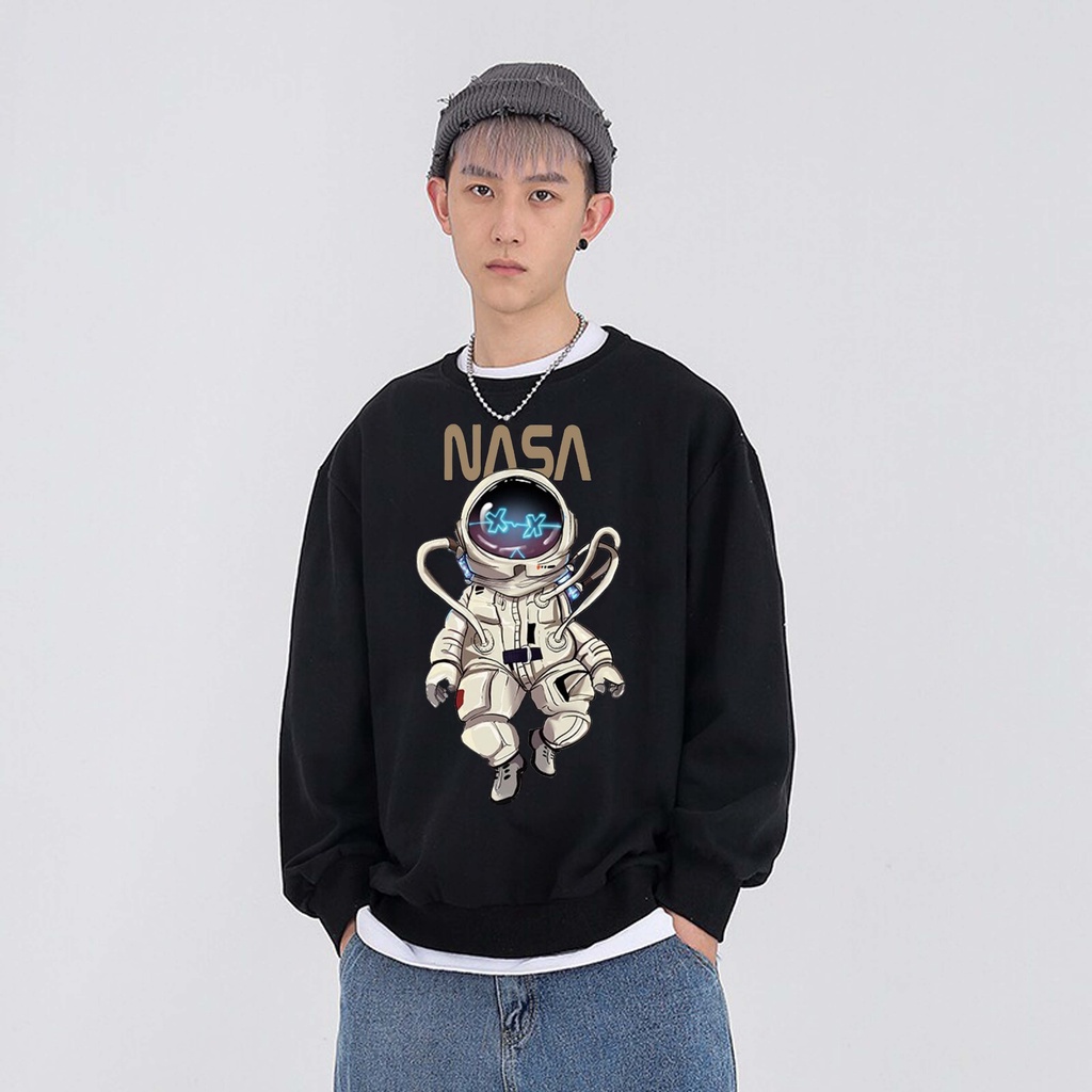 Áo Hoodie NASA Unisex  IN HÌNH CỰC CHẤT, Áo Sweater nữ  TOP XU HƯỚNG 2021