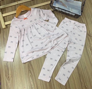 Bộ dài tay bé gái size đại