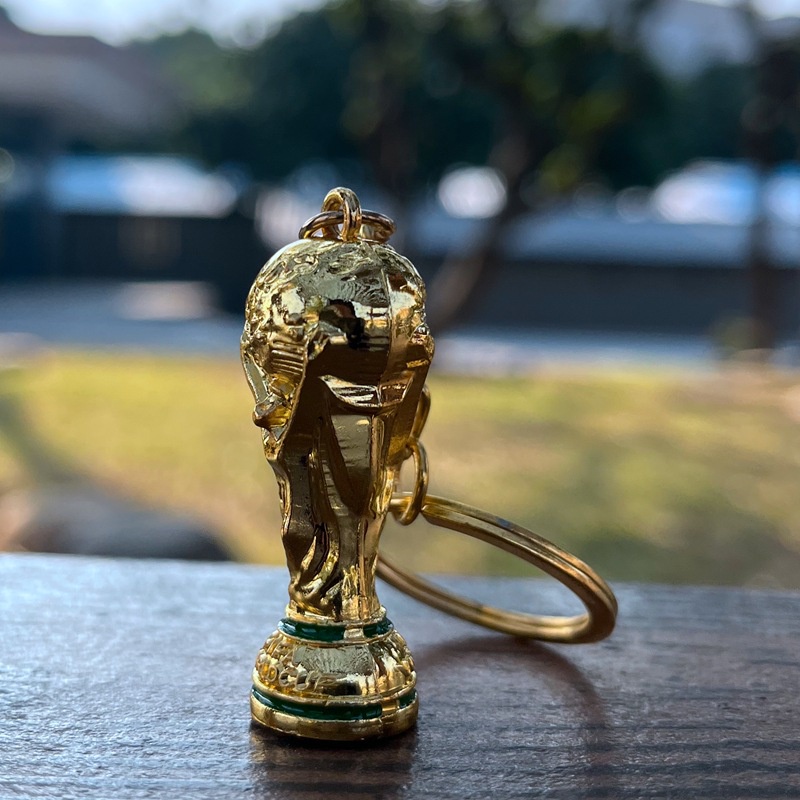 Móc Khóa Kim Loại Ysk0001 Hình Cúp Bóng Rổ Ouguanmóc khóa bóng đá