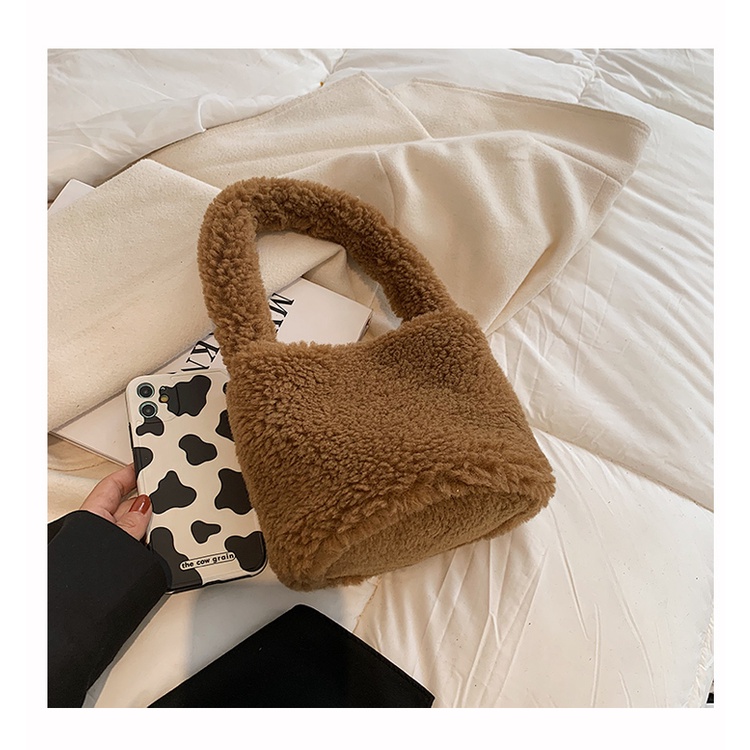 Túi Đeo Chéo Bằng Lông Xù Thời Trang Mùa Đông Dành Cho Nữ Chaika Kilter