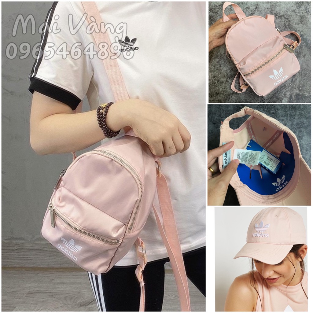 Balo dù hồng chuẩn auth