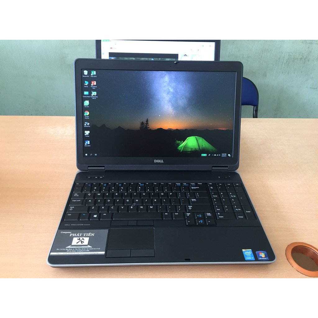 Laptop Dell Precision M2800 I7 4610M, Ram 4G, SSD 128G, Vga rời 2 GB AMD FirePro W4170M ,15.6 inch full HD. | BigBuy360 - bigbuy360.vn