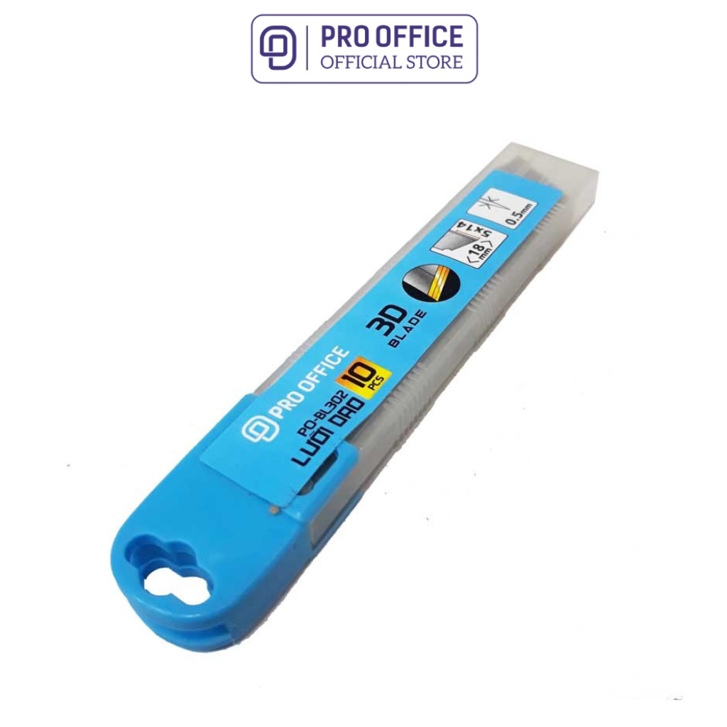Lưỡi Dao PRO OFFICE Chất Liệu Không Gỉ, Độ Bền Cao PO-BL302