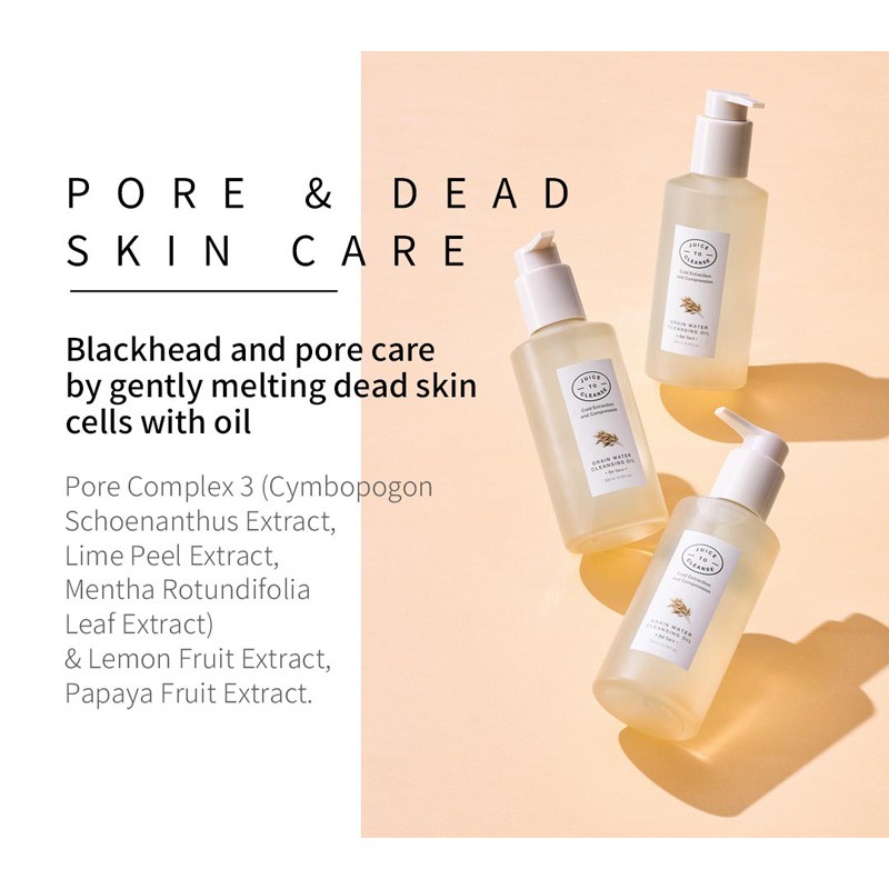  Dầu Tẩy Trang Juice To Cleanse Chất Lượng Cao 20ml/200ml | BigBuy360 - bigbuy360.vn