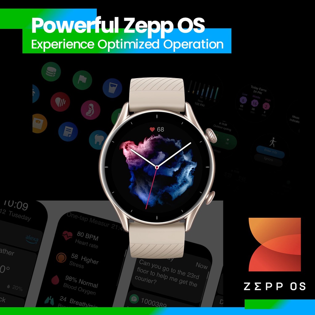 Amazfit GTR 3 mới nguyên seal | Quốc tế full tiếng việt | Phân phối chính hãng | Bảo hành 12 tháng