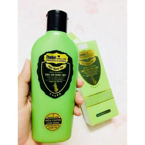 DẦU GỘI DƯỢC LIỆU TRỊ RỤNG TÓC (XANH) TRỊ GÀU, VẪY NẾN, NẤM DA ĐẦU