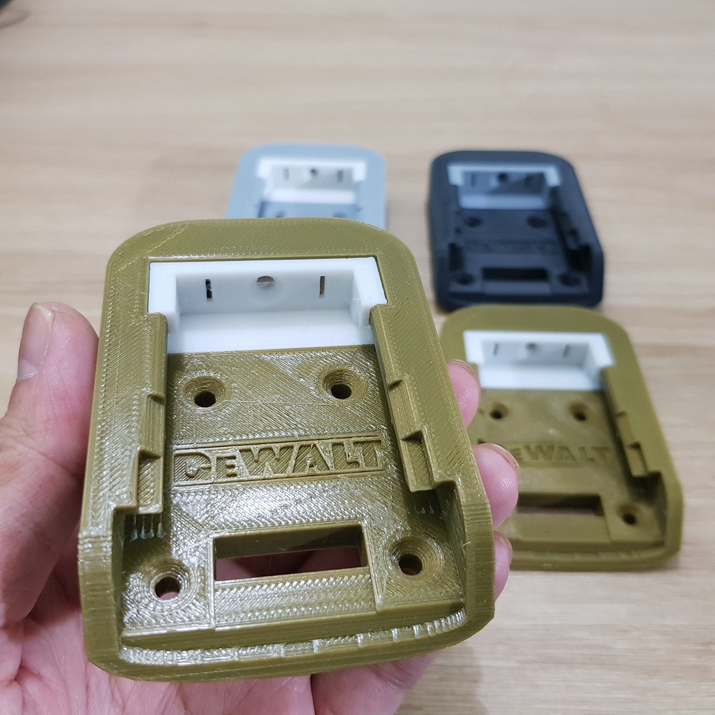 Đế gài dùng pin Dewalt 20v cho các máy dụng cụ cầm tay khác