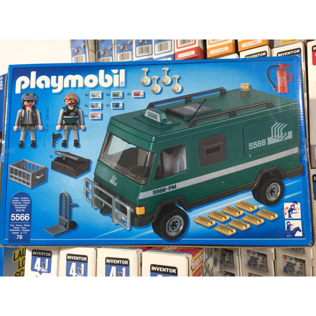 Đồ Chơi Mô Hình Lắp Ráp Xe Cảnh Sát PLAYMOBIL 5566