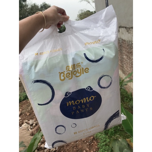 Bỉm BEJOYLE MOMO quần/dán S112/M96/L84/XL76/XXL72 nội địa Trung
