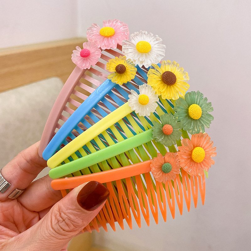 Cài Tóc Xước Tóc Cho Mẹ Và Bé Nhiều Màu Gắn Sticker Ngẫu Nhiên Phong Cách Hàn Quốc