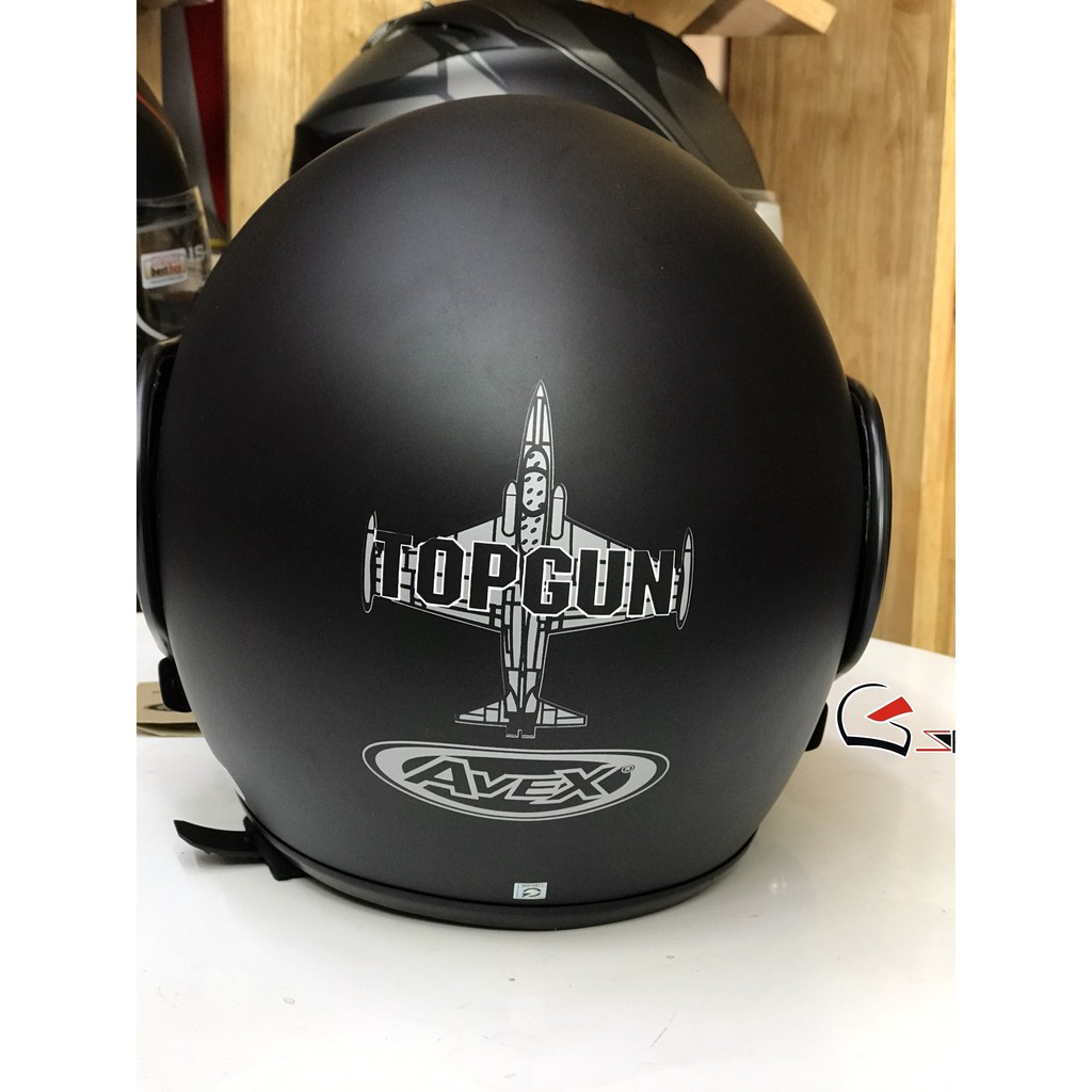 Mũ bảo hiểm Topgun chính hãng Avex được nhập khẩu chính ngạch từ Thái Lan
